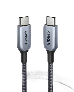 Anker 765 USB-C to USB-C Cable (140W) — USB-C to USB-C · 140W PD · 480Mbps data · 1.8m