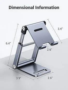 UGREEN Aluminum Desk Organizer — Aluminum · Docking station stand + accessory tray