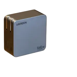 UGREEN Nexode Pro 160W GaN Charger — 160W · 4 ports (3 USB-C + 1 USB-A) · GaN III · PD 3.1