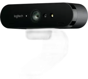 Logitech Brio 4K Ultra HD Webcam — 4K UHD · HDR · 90fps 1080p · Windows Hello