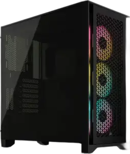 Corsair 4000D Airflow Mid Tower — Mid Tower · ATX/mATX/ITX · 360mm Radiator · Tempered Glass