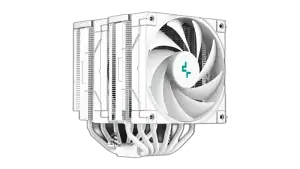 DeepCool AK620 — Dual Tower · 2× 120mm PWM · 260W TDP · 6 Heatpipes · 28 dB(A)