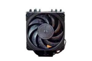 Noctua NH-U12A chromax.black — Single Tower · 2× 120mm PWM · 250W TDP · 7 Heatpipes · chromax.black