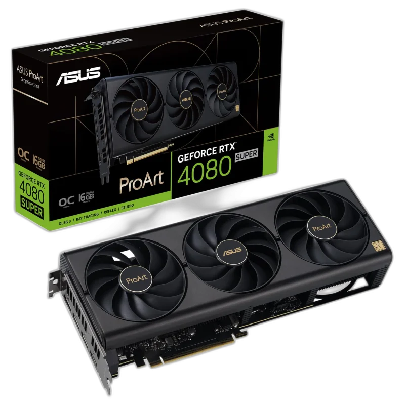 NVIDIA GeForce RTX 4080 Super 16GB — 16GB GDDR6X · DLSS 3.5 · PCIe 4.0 · 320W