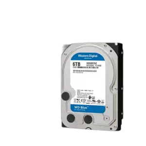 WD Blue 6TB 3.5" HDD (5400 RPM) — 6TB · 5400 RPM · 256MB cache · SATA III