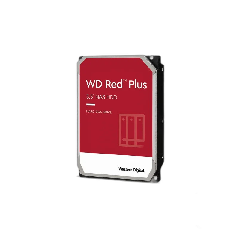 WD Red Plus 8TB NAS HDD — 8TB · 7200 RPM · NASware 3.0 · 24/7 NAS
