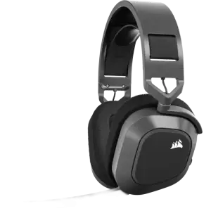 Corsair HS80 RGB Wireless — Dolby Atmos · 20h · Broadcast mic · Wireless