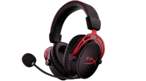 HyperX Cloud Alpha Wireless — 300h battery · Dual chamber · Wireless · DTS
