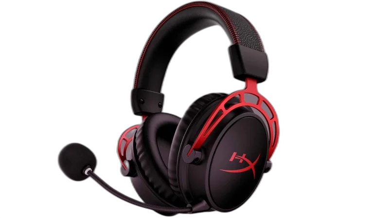 HyperX Cloud Alpha Wireless — 300h battery · Dual chamber · Wireless · DTS