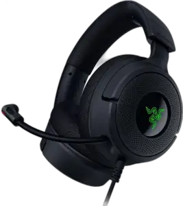 Razer Kraken V4 Pro — OLED control hub · Haptic · THX · Wireless