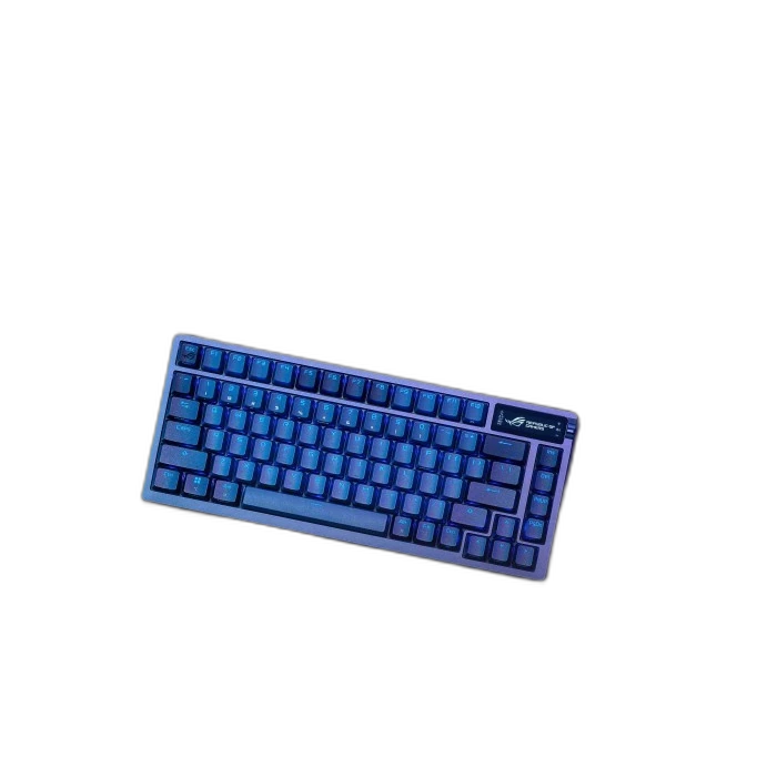 ASUS ROG Azoth 75% Wireless — 75% · Gasket · OLED · Hot-swap · Tri-mode