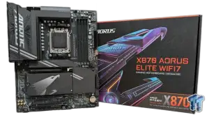 Gigabyte X870 AORUS Elite WiFi7 — AM5 · X870 · DDR5 · ATX · WiFi 7 · PCIe 5.0
