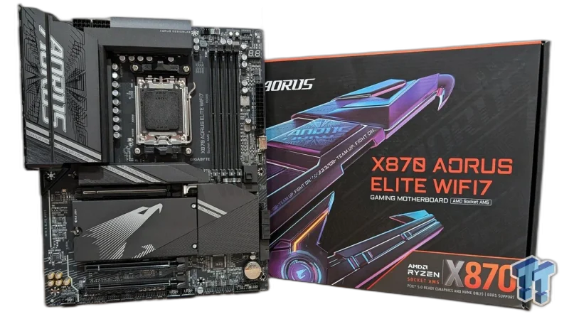 Gigabyte X870 AORUS Elite WiFi7 — AM5 · X870 · DDR5 · ATX · WiFi 7 · PCIe 5.0