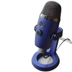 Blue Yeti X USB Microphone — Condenser · USB-C · 4 polar patterns · LED meter · 24-bit/48kHz