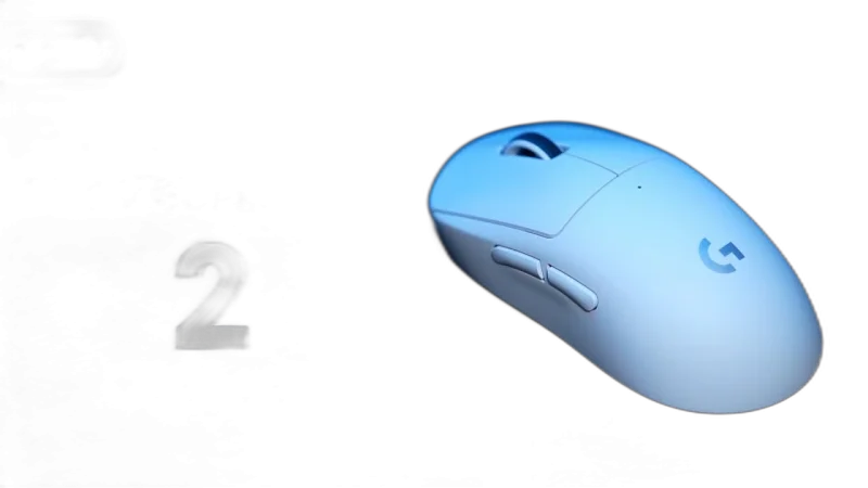 Logitech G Pro X Superlight 2 — 60g · HERO 2 · 32K DPI · Wireless