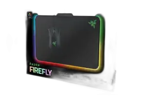 Razer Firefly V2 Hard RGB Mousepad — Hard surface · RGB · Micro-textured · 355x255mm