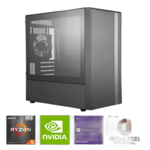 Home PC - MSI, Ryzen 5 5600, GTX 1650, 8GB DDR4, 256GB SSD — Ryzen 5 5600 | MSI B550M Pro-VDH WiFi | GTX 1650 4GB | 8GB DD...