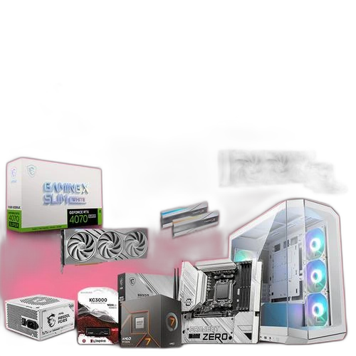 Workstation Creator - MSI, Ryzen 7 8700F, RTX 4070 Super, 32GB DDR5 — Ryzen 7 8700F | MSI PRO B650-P WiFi | RTX 4070 Super 12GB | 32GB DDR5 | 2TB NVMe SSD