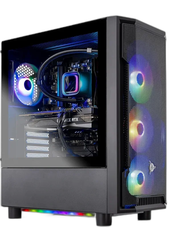 Gaming PC Intel 1440p - MSI, Intel i5-14400F, RTX 4070 Super, 32GB DDR5 — Intel i5-14400F | MSI PRO B760M-A WiFi DDR4 | RTX 4070 Super 12GB | 32GB DDR5 | 1TB NVMe SSD