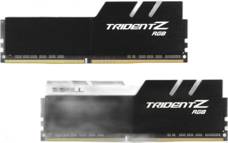 G.Skill Trident Z RGB 32GB DDR4-3600 — 32GB (2x16GB) · DDR4-3600 · CL16 · RGB