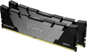 Kingston Fury Renegade 16GB DDR4-4600 — 16GB (2x8GB) · DDR4-4600 · CL19 · High-speed