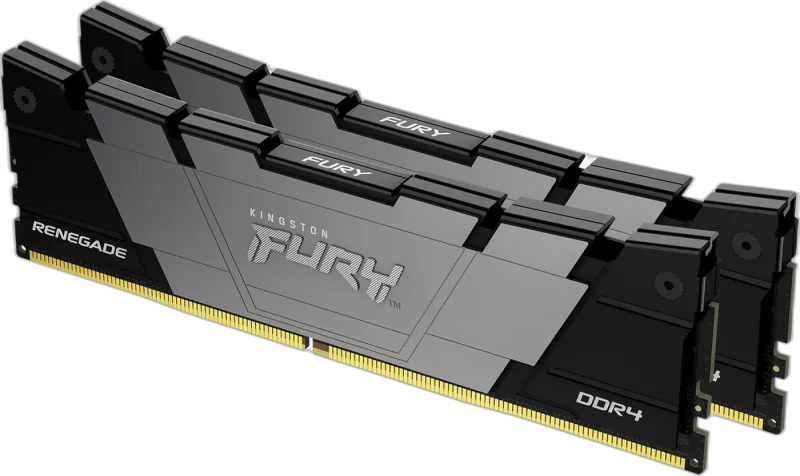 Kingston Fury Renegade 16GB DDR4-4600 — 16GB (2x8GB) · DDR4-4600 · CL19 · High-speed