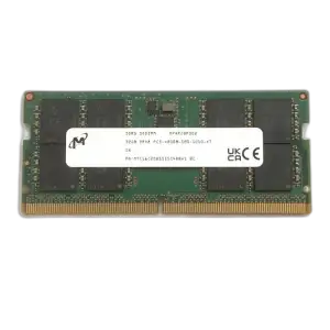 Micron 32GB DDR5-4800 ECC RDIMM — 32GB · DDR5-4800 · ECC RDIMM · Server