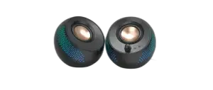 Creative Pebble X Plus 2.1 Desktop Speakers — 2.1ch · 60W peak · RGB · USB-C + Bluetooth