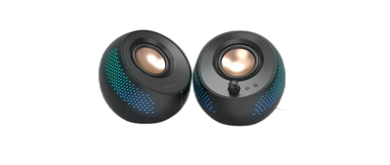 Creative Pebble X Plus — 2.1ch · 60W peak · RGB · USB-C + Bluetooth