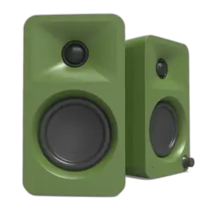 Kanto ORA Powered Desktop Speakers — 2.0ch · 100W · Hi-Fi · USB-C + Bluetooth 5.0 · Built-in DAC