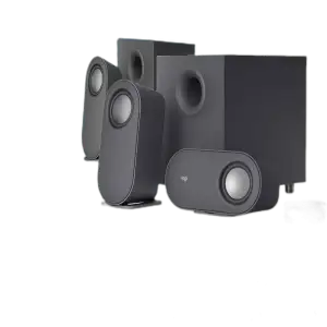 Logitech Z407 Bluetooth Computer Speakers — 2.1ch · 80W peak · Wireless control dial · Bluetooth 5.0