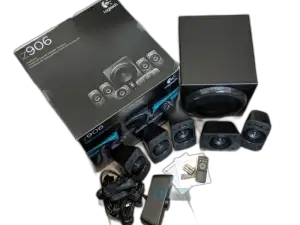 Logitech Z906 5.1 Surround Sound Speaker System — 5.1ch · 500W · THX Certified · Dolby Digital