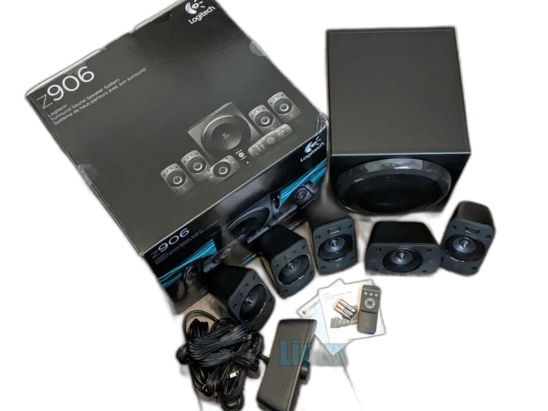 Logitech Z906 5.1 Surround Sound — 5.1ch · 500W · THX Certified · Dolby Digital