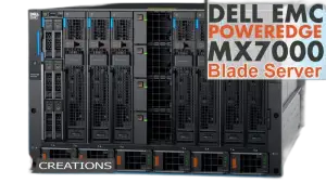Dell PowerEdge MX7000 Modular Chassis — 7U Modular · 8× MX Blade Slots · 6× PSU · Redundant Fabric