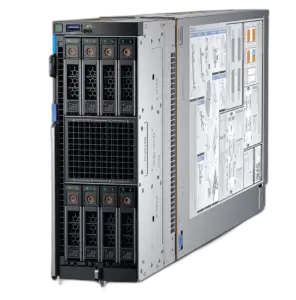 Dell PowerEdge MX750c Compute Blade — Half-Height Blade · Dual Xeon Gold 5416S · 64GB DDR5 · 2× 960GB NVMe
