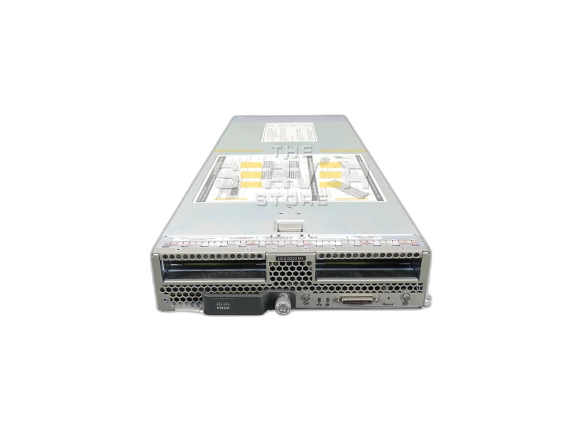 Cisco UCS B200 M6 Blade Server — Half-Height Blade · Dual Xeon Gold 6338 · 128GB DDR4 · 2× 1.92TB NVMe