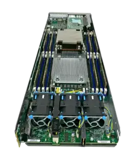 CvvStar HPC Compute Node — 2× EPYC, 512GB — 1U · 2× EPYC 9354 · 512GB DDR5 ECC · 4× 3.84TB NVMe · 4× 25GbE
