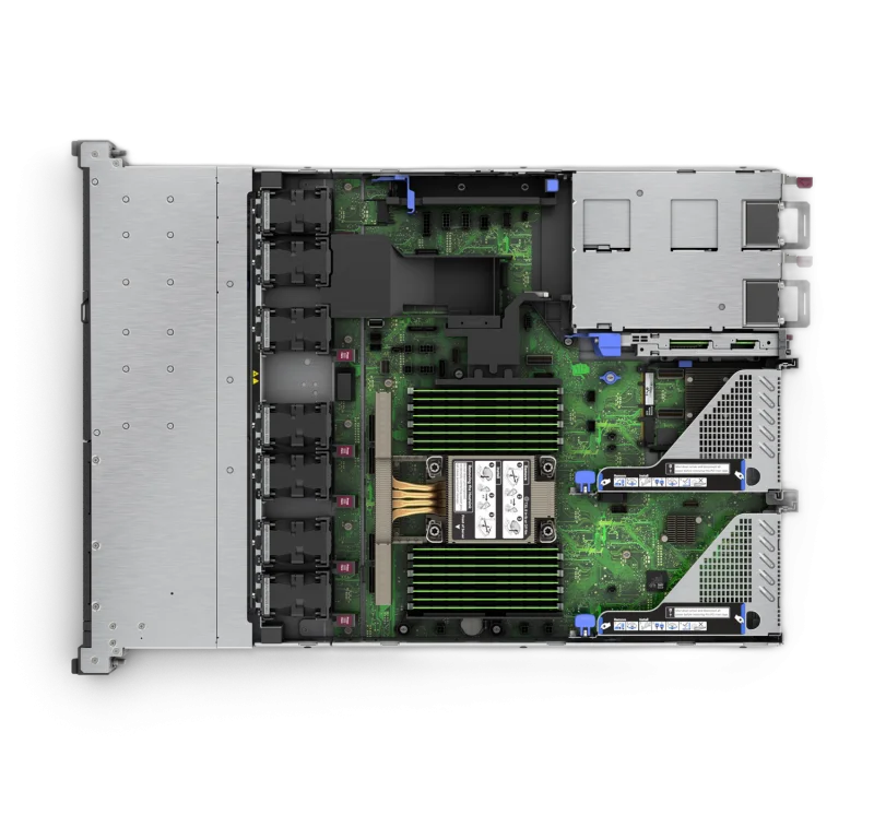 HPE ProLiant DL320a Gen11 Inference Server — 1U · Xeon Silver 4410Y · 128GB DDR5 · 2× L4 24GB · 2× 1.92TB NVMe