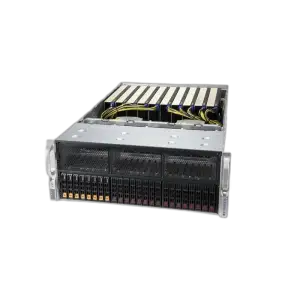 Supermicro SYS-420GA-TNTR 4U 8-GPU AMD Server — 4U · 2× EPYC 9554 · 1TB DDR5 · 8× L40S 48GB PCIe · 8× 3.84TB NVMe