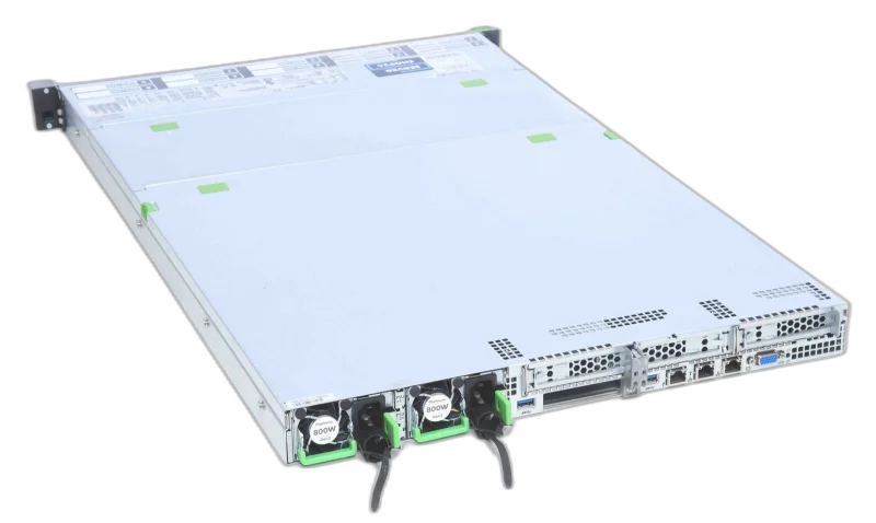 Fujitsu PRIMERGY RX2530 M6 1U Rack Server — 1U · Dual Xeon Silver 4314 · 64GB DDR4 · 2× 960GB NVMe