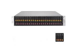Supermicro SYS-2029U-TR4 2U Rack Server — 2U · Dual Xeon Gold 6238R · 256GB DDR4 · 4× 1.92TB NVMe
