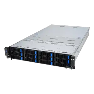 ASUS TS700-E11-RS12U Tower Server — Tower · Dual Xeon Silver 4410Y · 64GB DDR5 · 4× 1.92TB NVMe