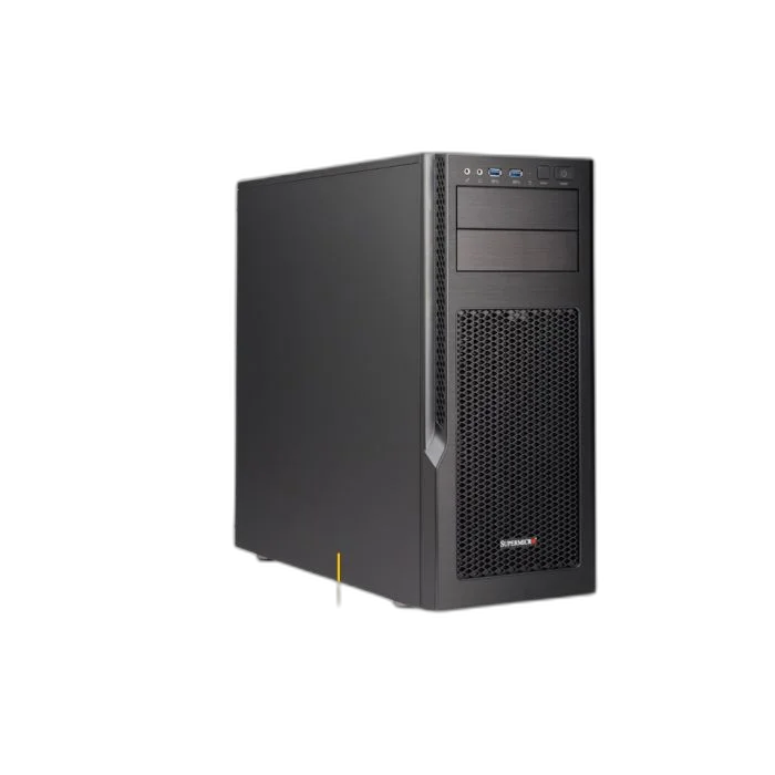 Supermicro SYS-530T-I Tower Server — Tower · Xeon E-2314 · 16GB DDR4 · 2× 480GB SSD