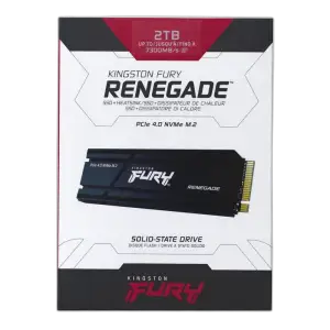 Kingston Fury Renegade 2TB — 2TB · PCIe 4.0 NVMe · 7300 MB/s
