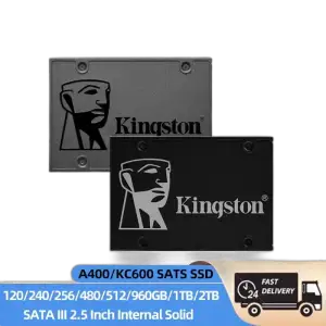 Kingston KC600 1TB SATA SSD — 1TB · SATA III · 550 MB/s · 2.5 inch