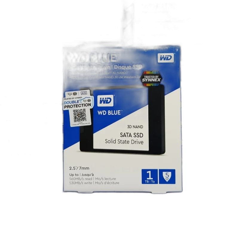 WD Blue 1TB SATA SSD (SA510) — 1TB · SATA III · 560 MB/s · 2.5 inch