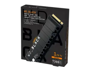 WD Black SN850X 1TB NVMe SSD — 1TB · PCIe 4.0 NVMe · 7300 MB/s